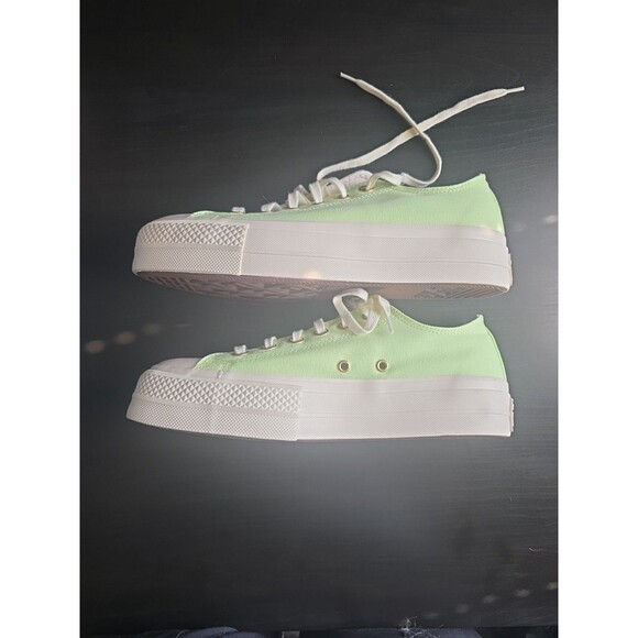 NEW Converse Chuck Taylor All Star Lift Citron Womens Size 8.5 A09913F - Picture 3 of 9